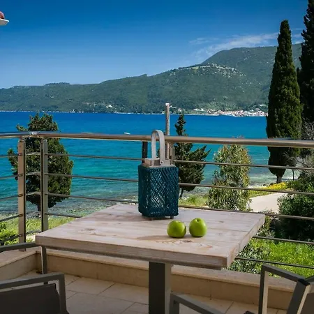 Deluxe Kefalonia Levanda 1 Bedroom Pool 빌라 카라보밀로스