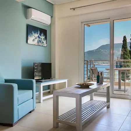 빌라 Deluxe Kefalonia Levanda 1 Bedroom Pool 카라보밀로스