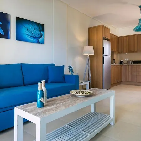 Deluxe Kefalonia Levanda 1 Bedroom Pool קרבומילוס